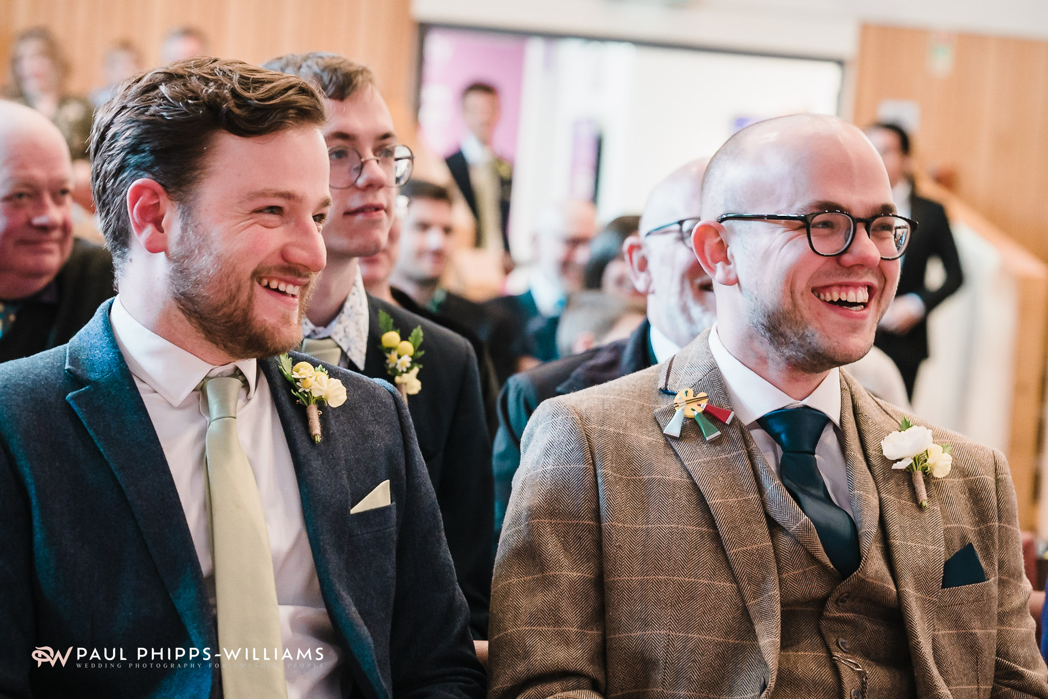 Waiting for the bride