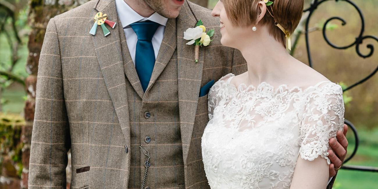 Emily and Sim at Barford Park Barn
