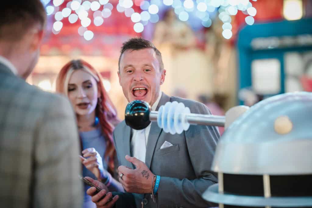 A doctor who themed west midlands wedding